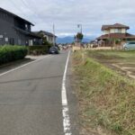 前面道路は5.5m (外観)